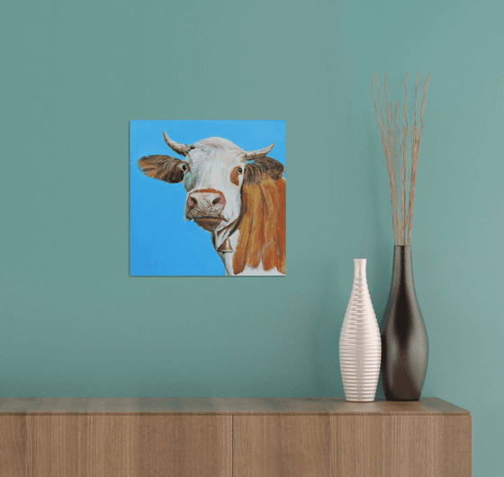 Cow with a bell