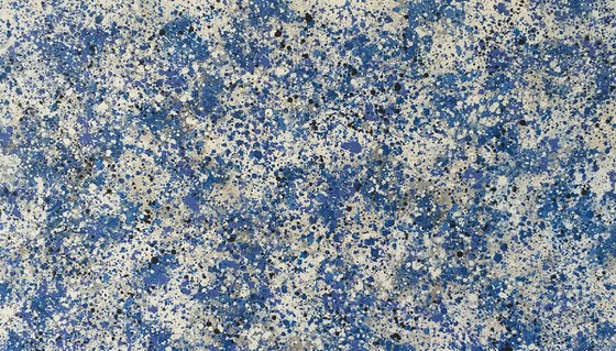 Abstract J. Pollock style acrylic by M.Y.