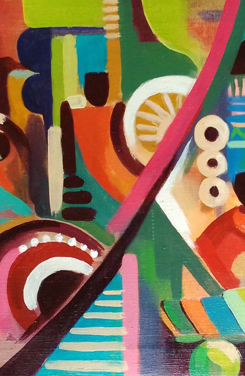 Colorful Orchestra by Alex Mensah