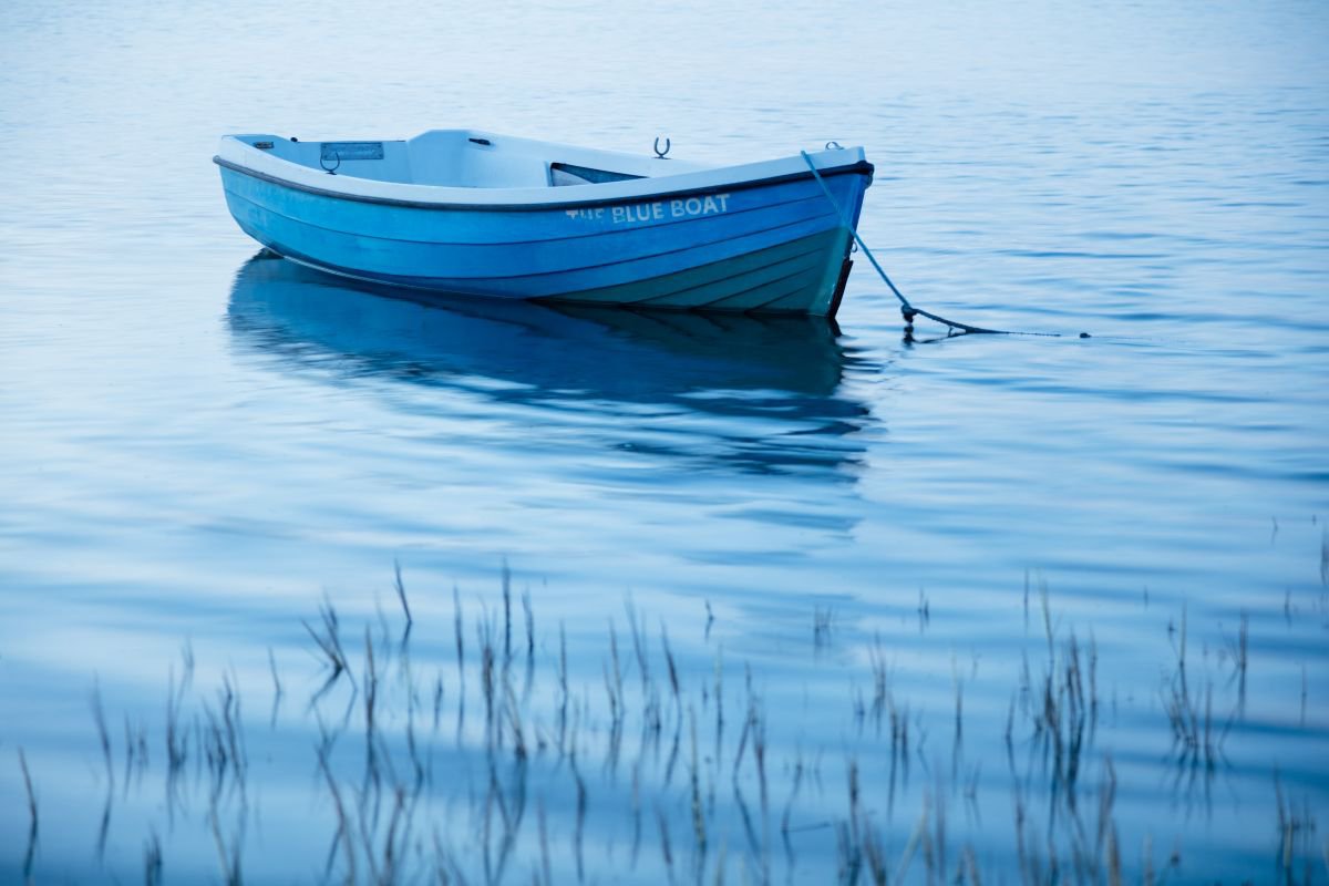 The Blue Boat, Norfolk, England by Rod Edwards