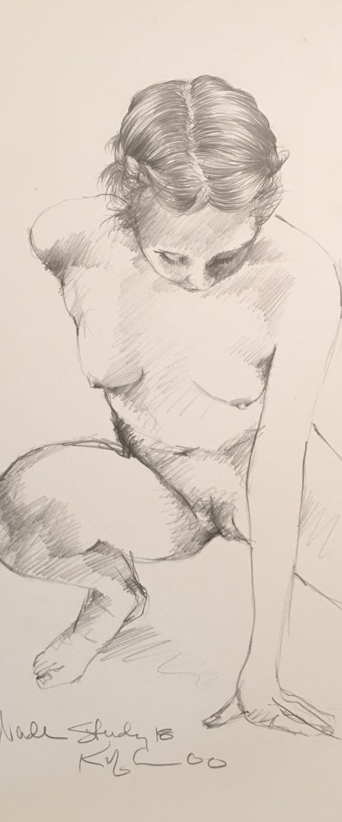 Nude Study #18 by David Kofton