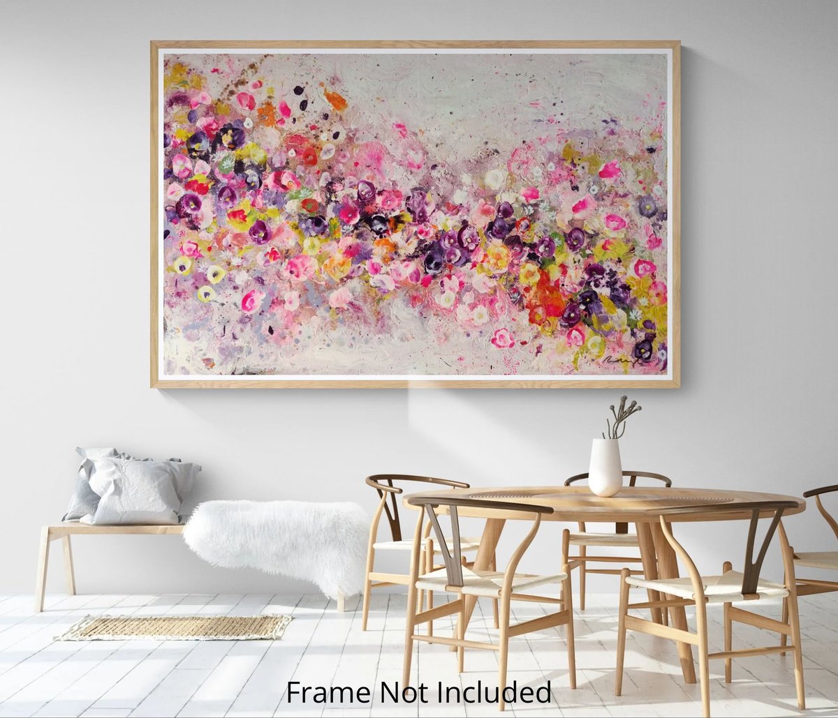 All My Love In Flowers By Angie Wright, 67 X 43, Artwork For Sale On Artfinder