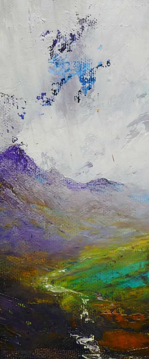 Glen Sannox, Isle of Arran Scotland by oconnart
