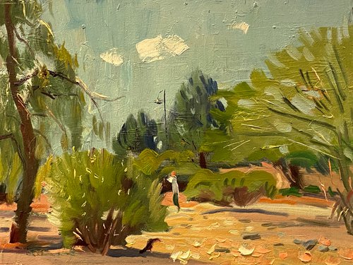 Plein Air Painting _ Las Vegas by Paul Cheng