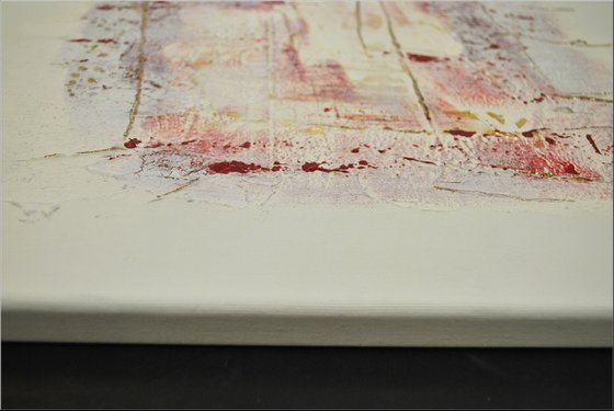 Golden Views  - Abstract Art - Acrylic Painting - Canvas Art -  Abstract Painting - Industrial Art
