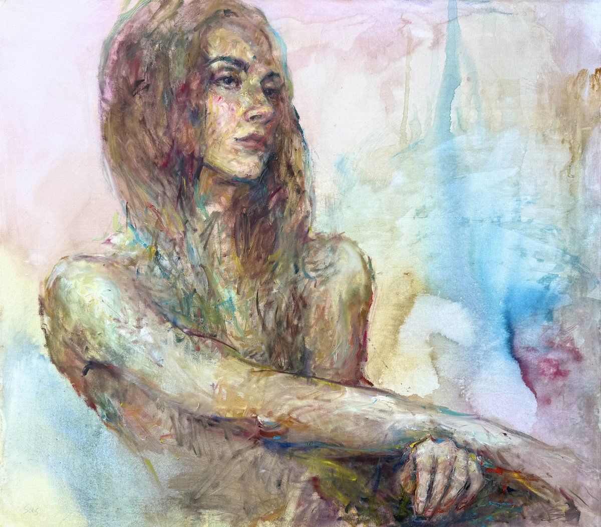 Prima By Liubou Sas, 31 X 28, Artwork For Sale On Artfinder