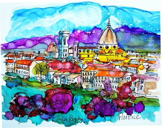 Florence - Alcohol inks