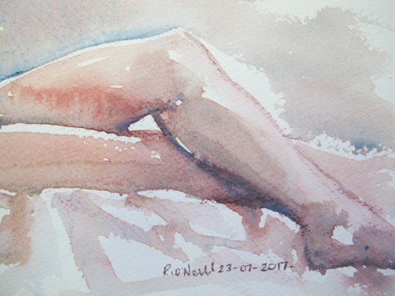 reclining female nude