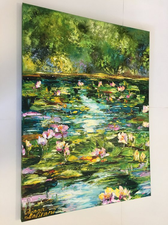 Pond with Water Lilies