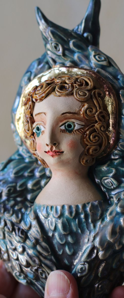 Cherub, Cheruvim. Sculpture, wall object by Elya Yalonetski by Elya Yalonetski