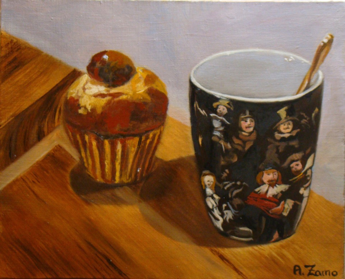 A tea with Rembrandt by Anne Zamo
