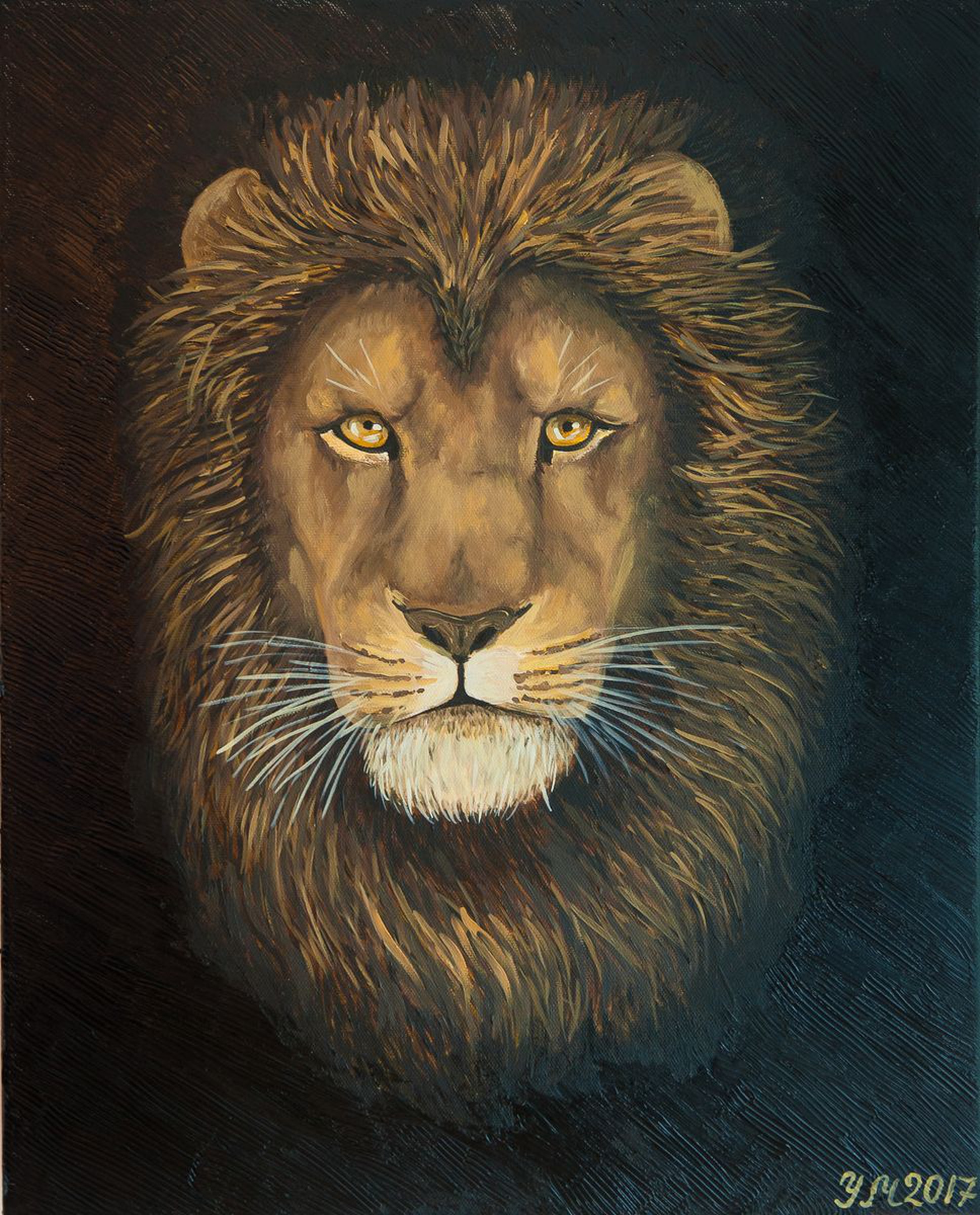 The Eyes Of The Lion By Yulia Mcgrath Artfinder