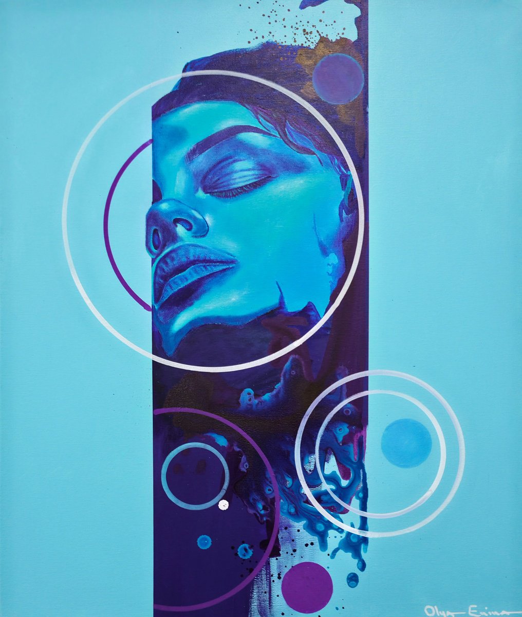  The Shape Of Silence By Olya Enina, 22 X 26, Artwork For Sale On Artfinder