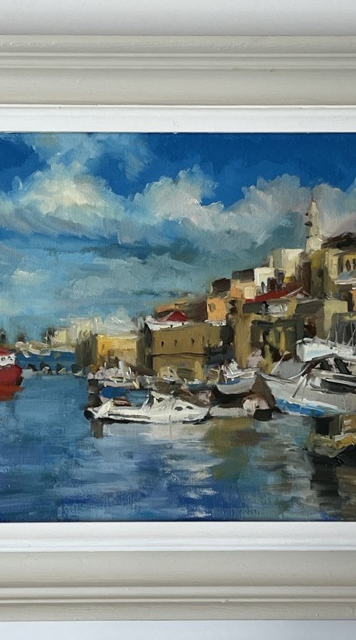 Resting Boats, Mediterranean by Simon Zekaria