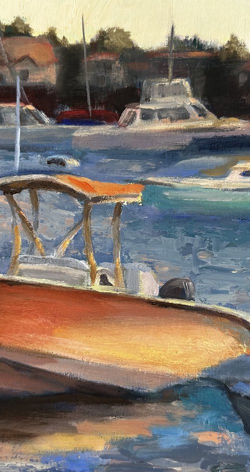 Balboa Fishing Boat by Grace Diehl