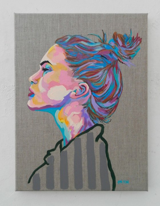 Abstract Female Portrait