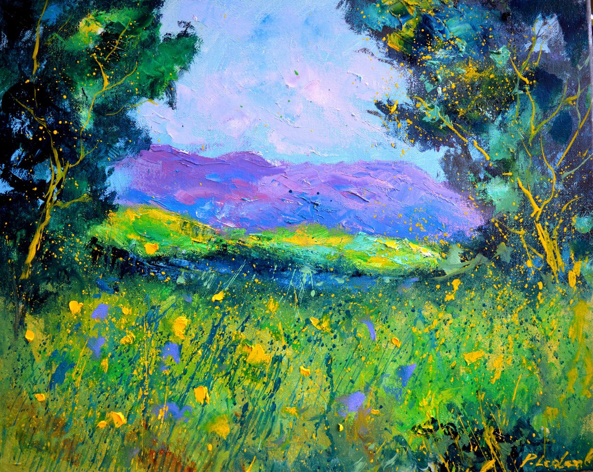 Happy Meadow By Pol Henry Ledent, 20 X 16, Artwork For Sale On Artfinder