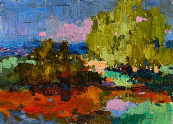 In the Swamp in Summer