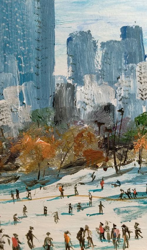 New York Central park by Vishalandra Dakur