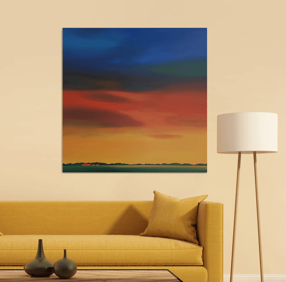 Colourful evening