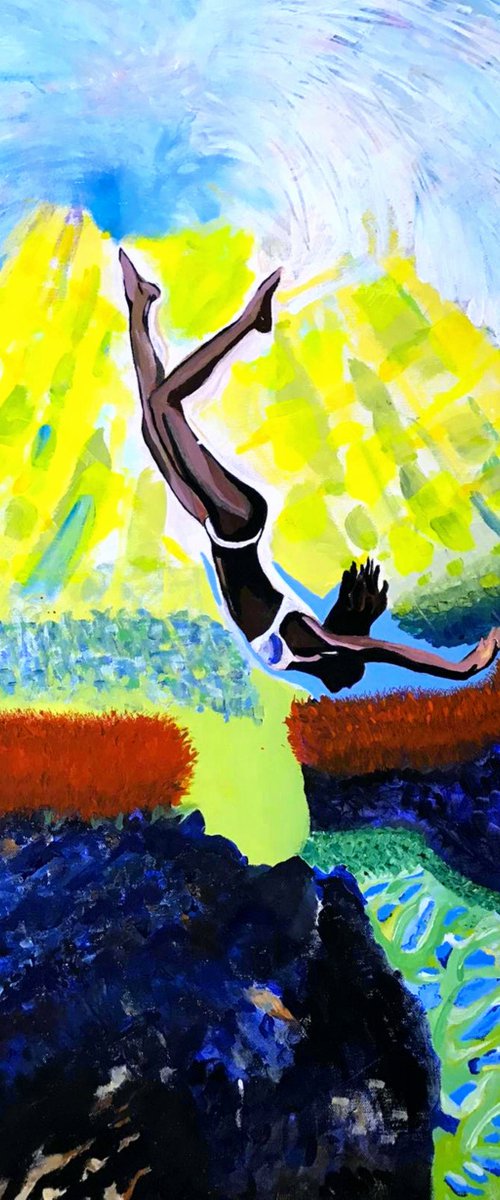 Jump into the sea by Sanja Jancic