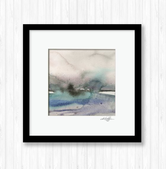 Soft Dreams 4 - Abstract Landscape Painting by Kathy Morton Stanion