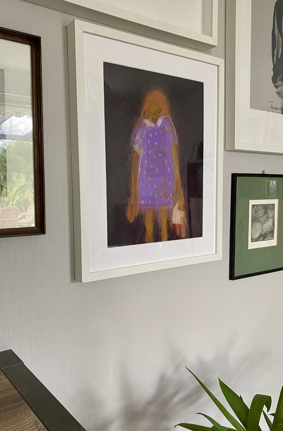 Girl with a doll.
