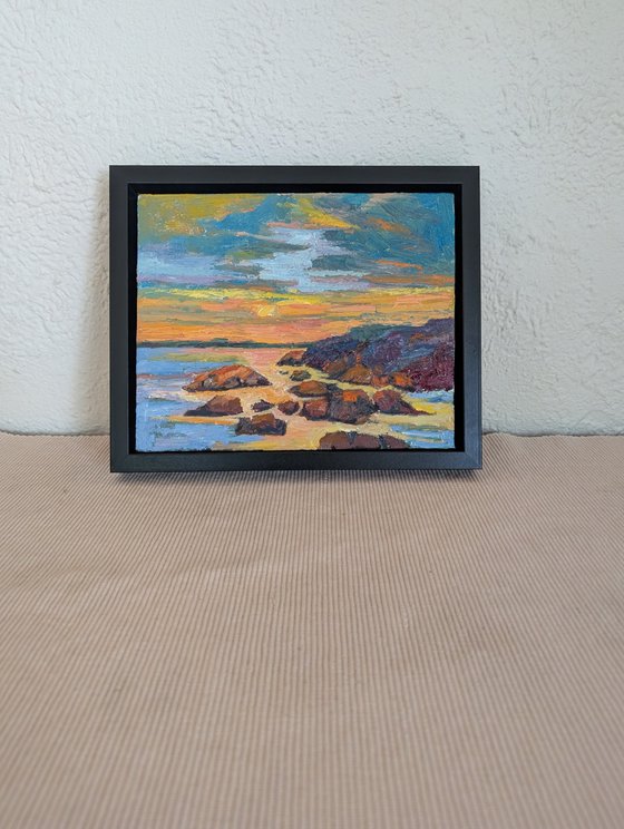 Sunrise at the ocean