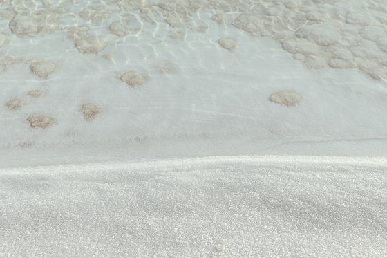 Dead Sea. Not deep