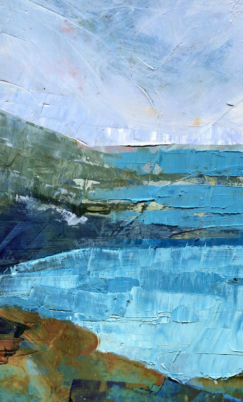 Blue Inlets by Elizabeth Anne Fox