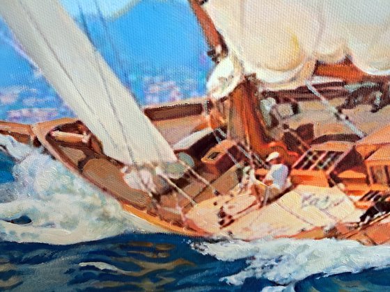 "CAMBRIA" IN FULL SWING