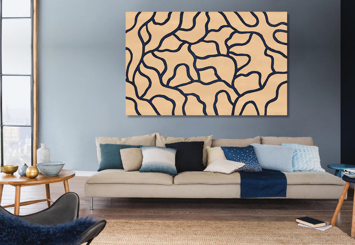Abstract Nature #09 By Marina Krylova, 49 X 31, Artwork For Sale On Artfinder