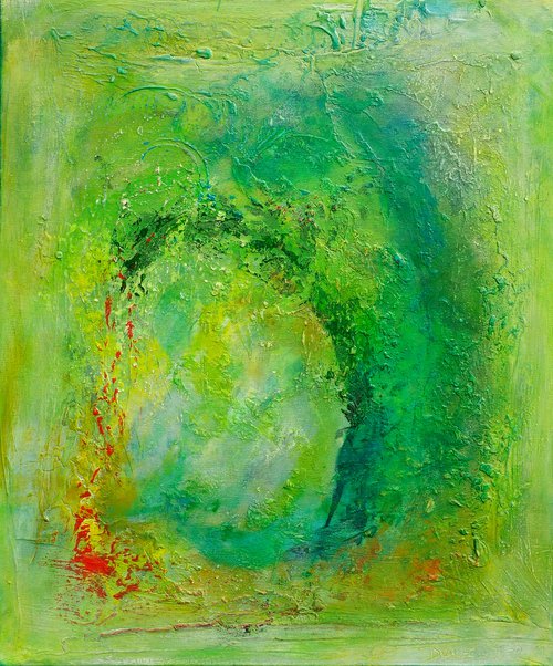 Verde viento. Verdes ramas. by Doris Duschelbauer