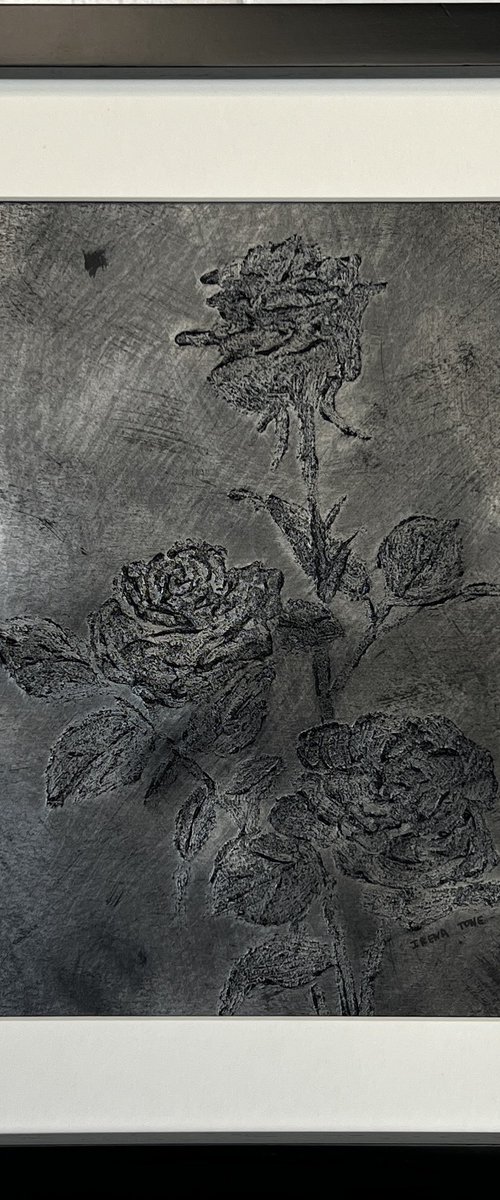 Silver Roses by Iryna Antoniuk