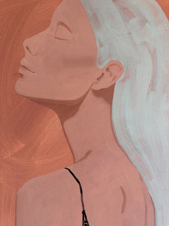 Silent Reflection - Female Portrait