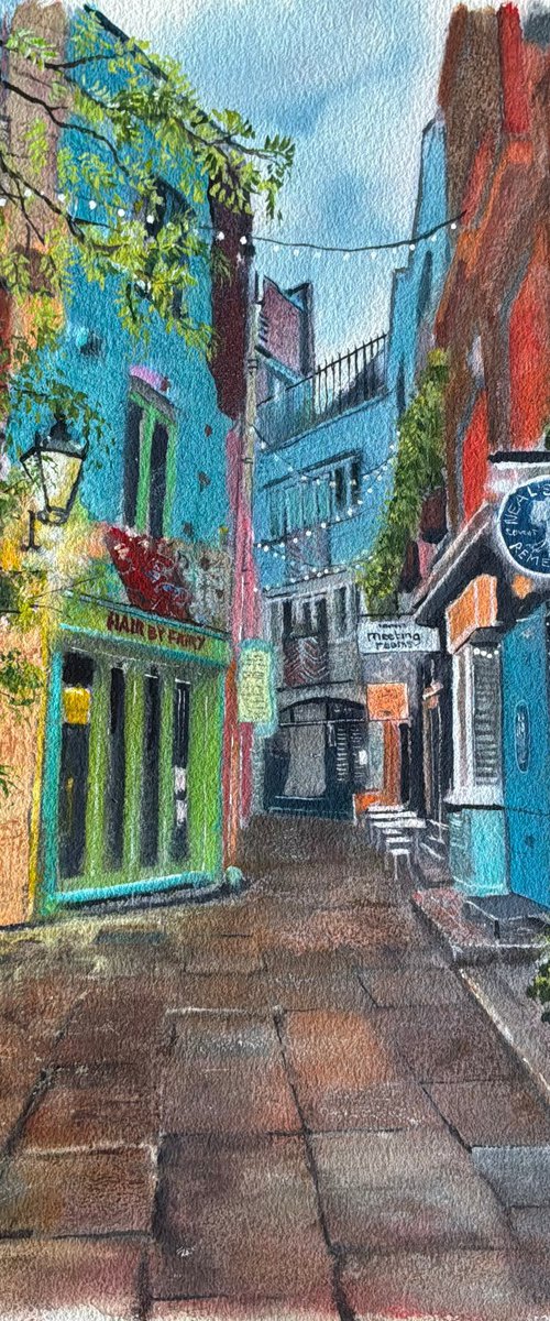 A Corner of Covent Garden Neal’s Yard London by Darren Carey
