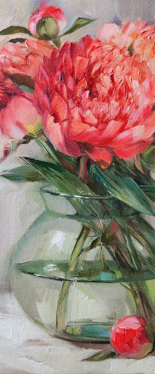 Coral flower by Nataly Derevyanko