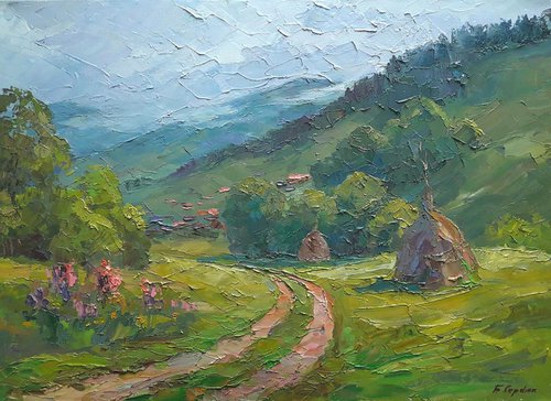 Path in the mountains by Boris Serdyuk