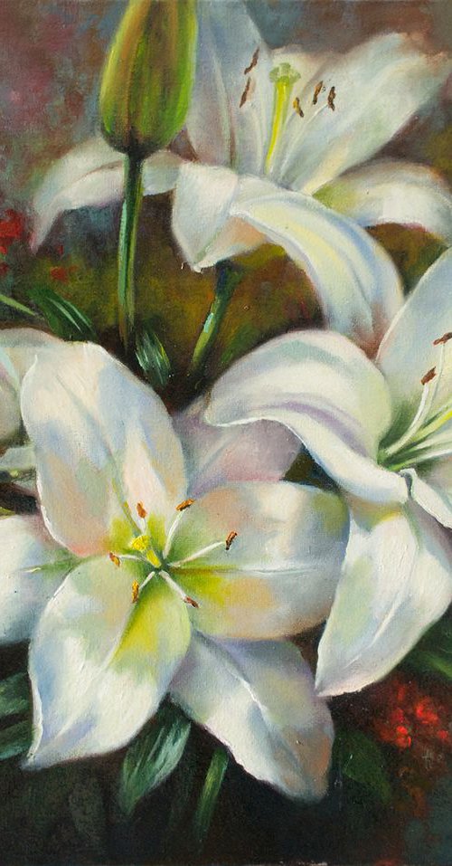 Lilies by Anna Bessonova (Kotelnik)
