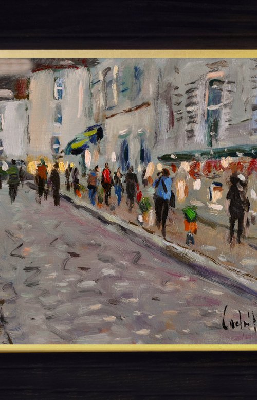Shopping in Montmartre by Andre Pallat