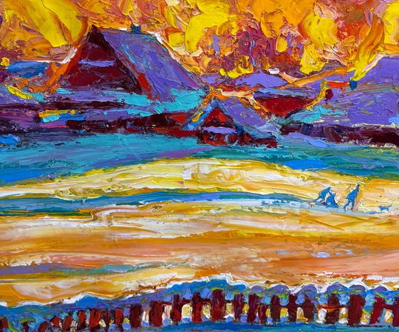 Warmth of the winter sun