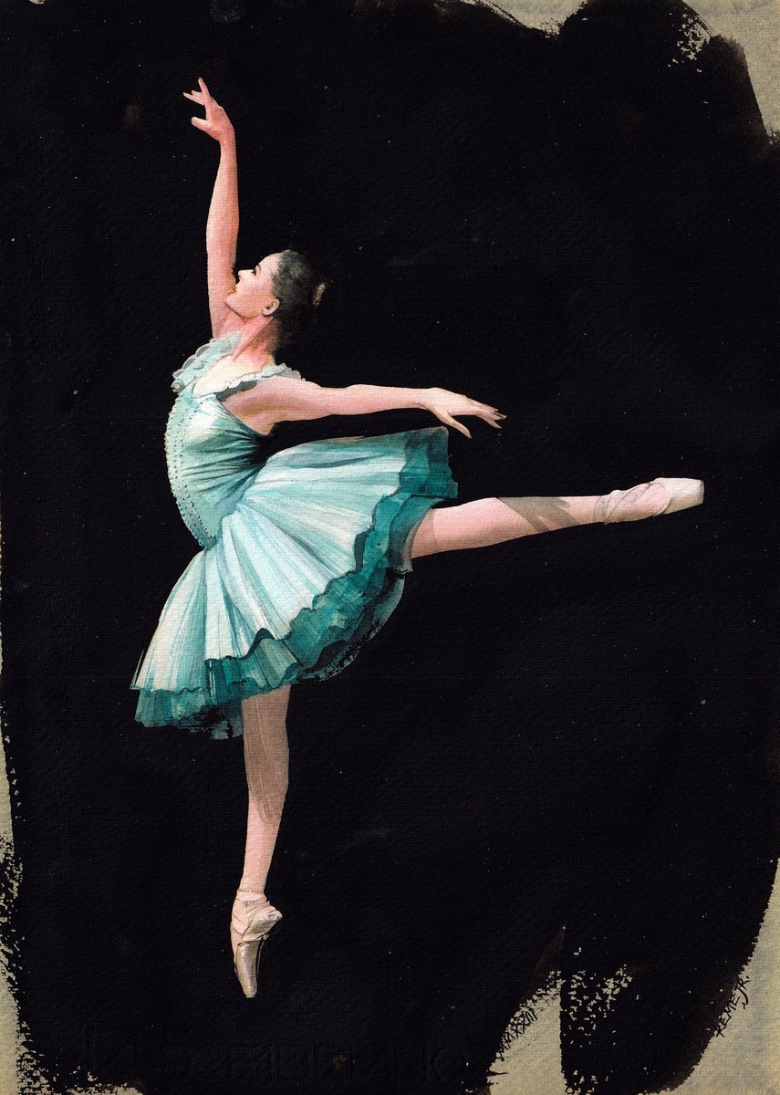 Ballet Dancer CCCLXXXVII by REME Jr.