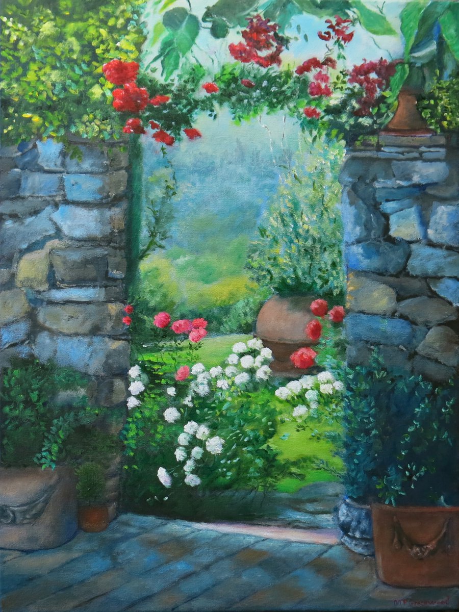An Archway of Roses by Maureen Greenwood