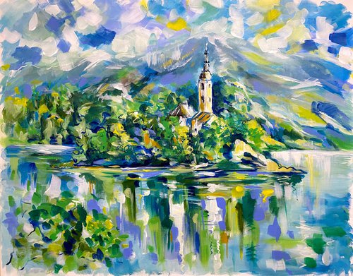 "Lake Bled - Slovenia" by Diana Gourianova