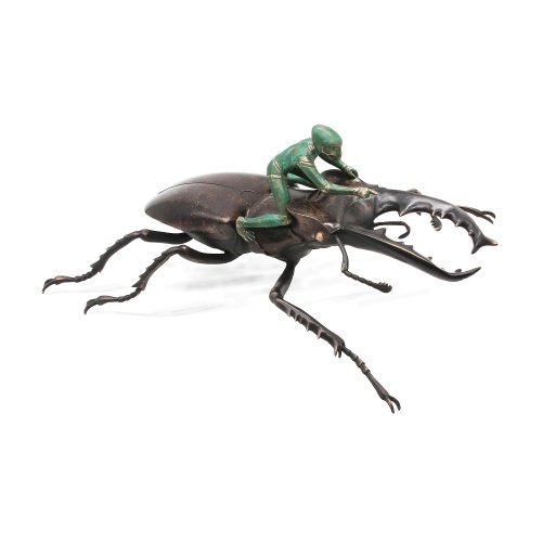 Stag Beetle with Rider by Martin Pierce
