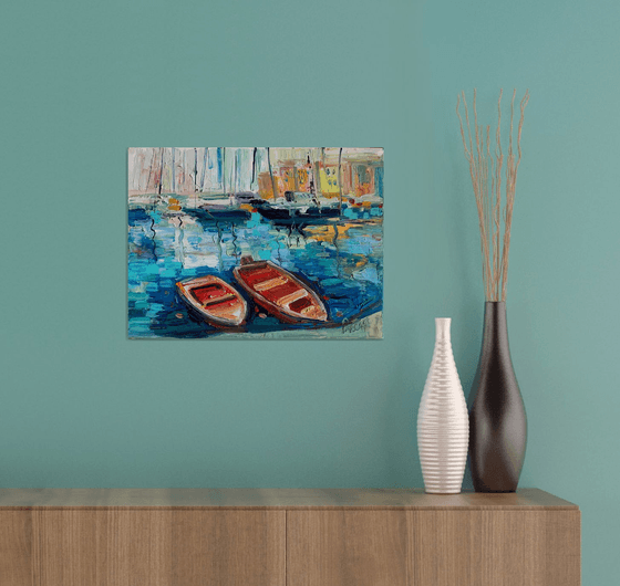 Boats on the river