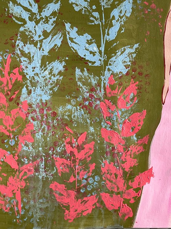 Grandmothe Mother Daughter original Painting