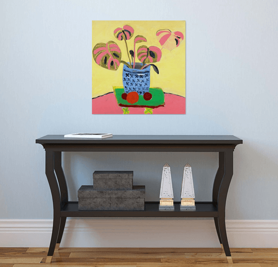 Yellow and Pink Plant