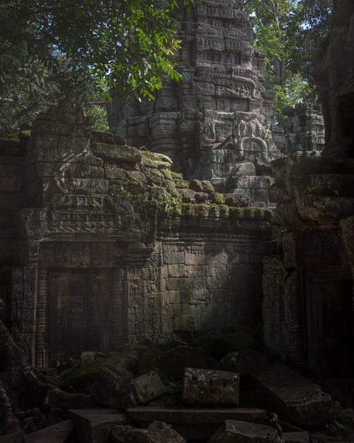 Angkor Series No.5 - Signed Limited Edition by Serge Horta