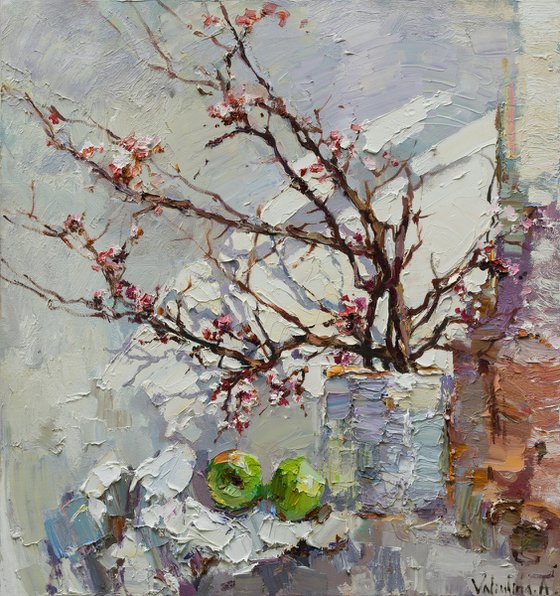 Spring still life  Original Oil painting